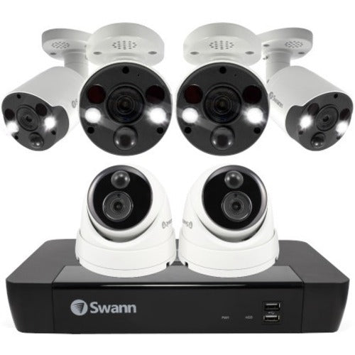 Swann 6 Camera 8 Channel 4K Ultra HD 2TB NVR Security System