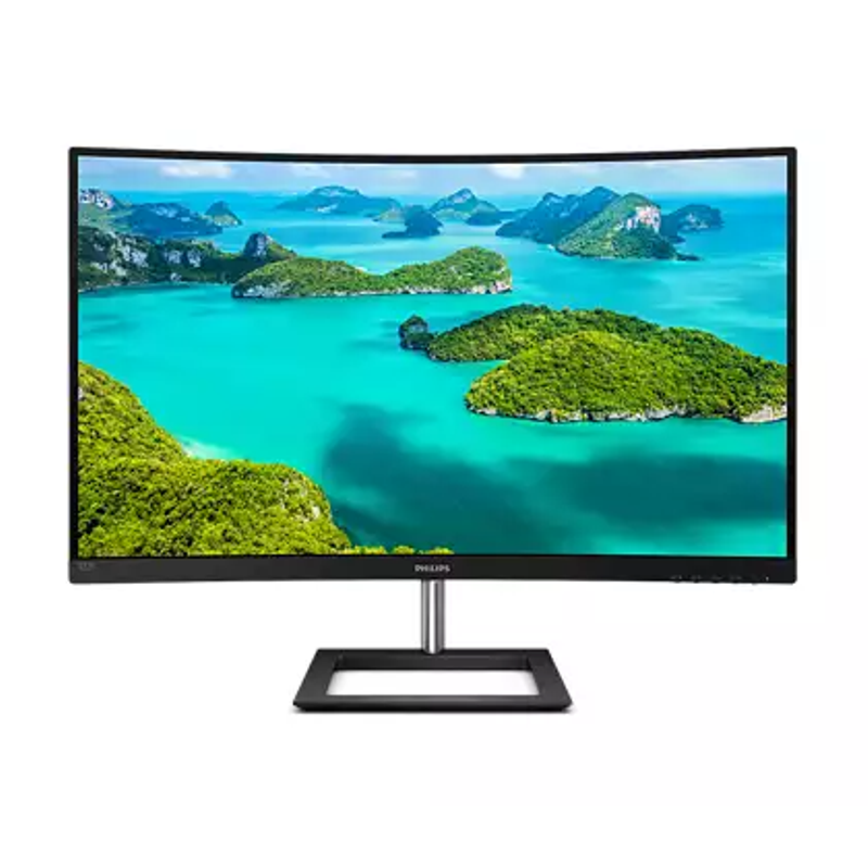 Philips 322E1C 32" Curved FHD LED Monitor, 1920x1080, 4ms, VGA, HDMI, DP, VESA, 3 Yr Warranty