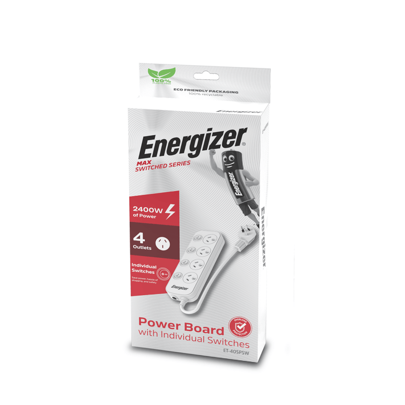 Energizer ET-40SPSW Power Board with Individual Switches
