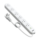 Energizer ET-6OSPSW 6-Port Powerboard - Surge Protection