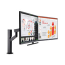 LG 27'' 27QP88DBS QHD IPS Ergo Dual Monitor - 2560x1440 (16:9) / 5ms / 75Hz / VESA