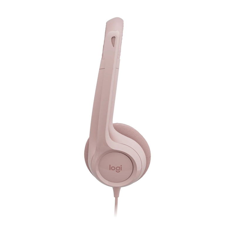 Logitech H390 Wired USB Headset - Rose 981-001282