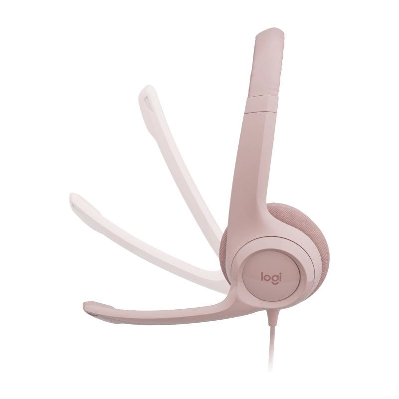 Logitech H390 Wired USB Headset - Rose 981-001282
