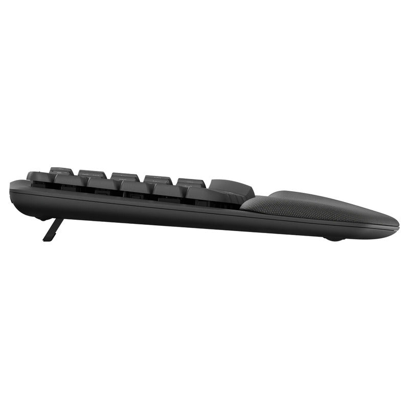 Logitech Wave Keys Wireless Ergonomic Keyboard (Graphite) 920-012281