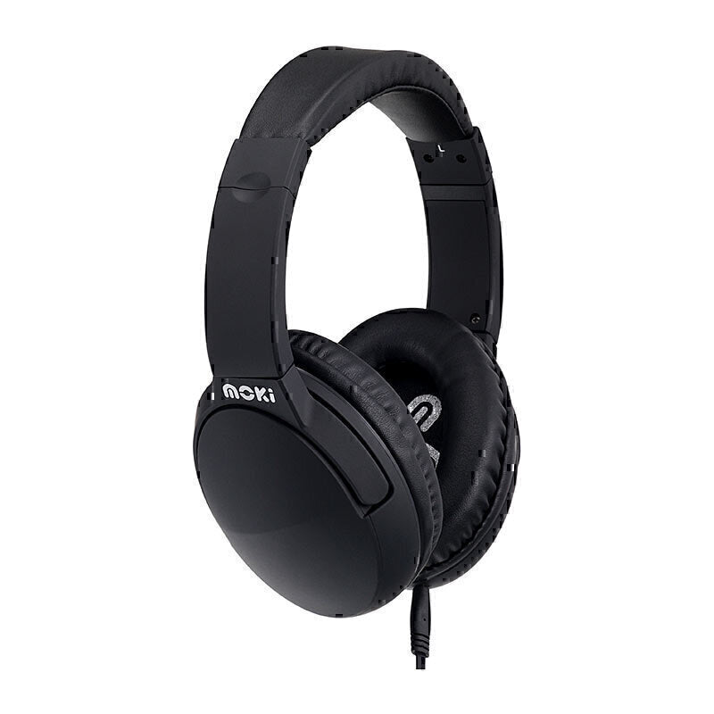 Moki Noise Cancel Headsphones - Black