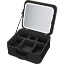 Wellcare Cosmetic bag with 7x Mirror and LED Light