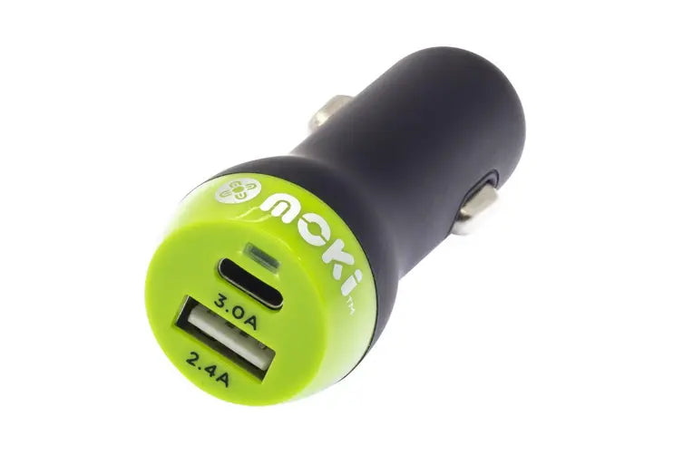 Moki Car Charger Plus USB/Type C Rapid Charge