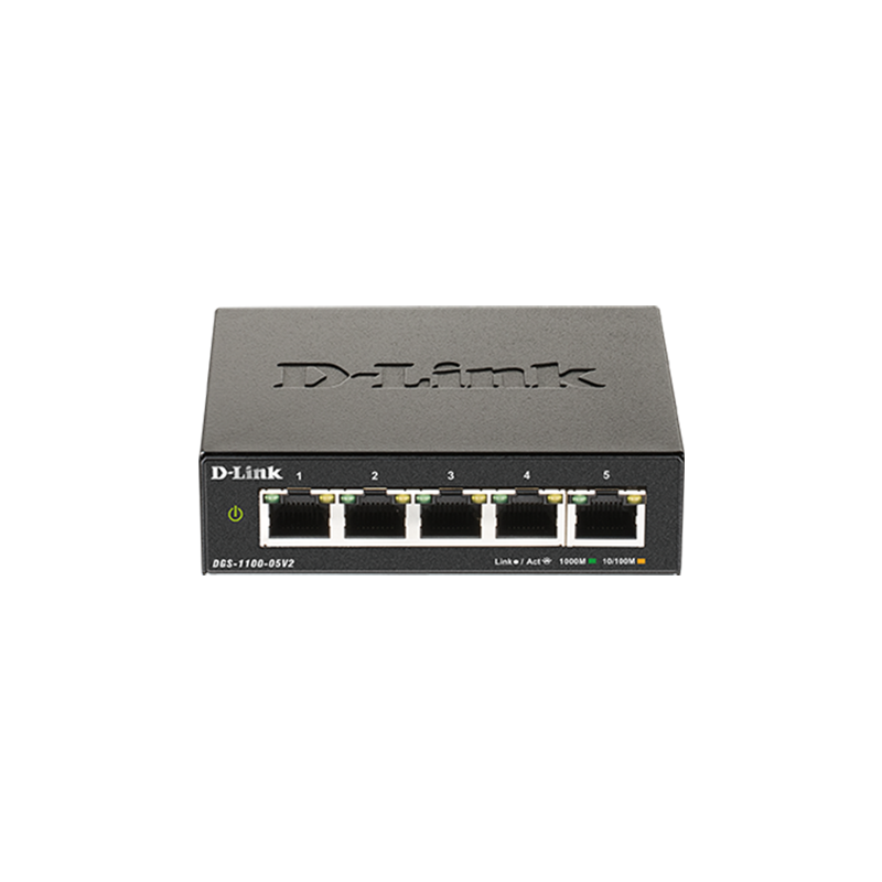 D-Link DGS-1100-05 5 Port Gigabit EasySmart Switch