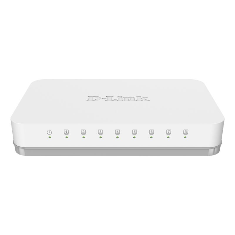 D-Link DGS-1008A 8-Port Gigabit Desktop Switch