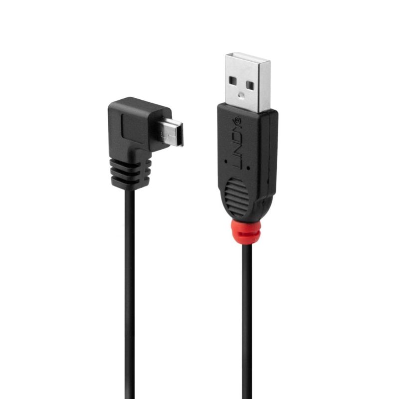 Lindy USB Type A to Mini-B Cable 0.5m