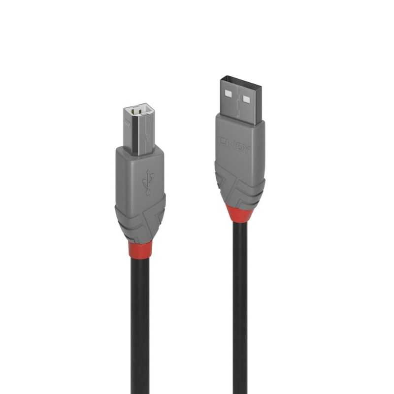 Lindy Anthra Line USB 2.0 Type A to B cable 1m Suits Most Printers