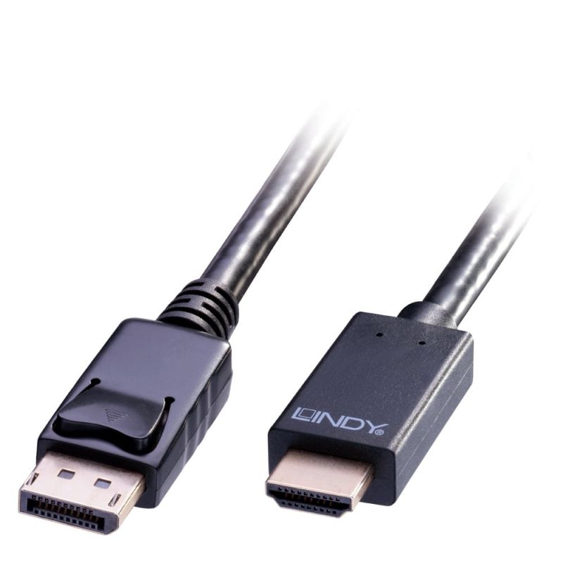 Lindy 36924 5m Display Port to HDMI 10.2G Cable