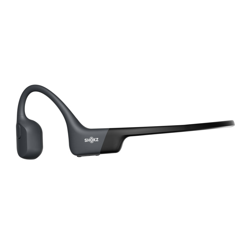 Shokz OpenRun Bone Conduction Sports Headphones - Black