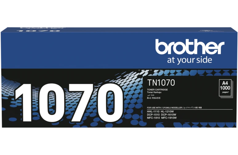 Brother TN-1070 Black [1K Page] Toner Cartridge - Genuine