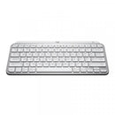Logitech 920-010506 MX Keys Mini Wireless Illuminated Keyboard, Pale Grey