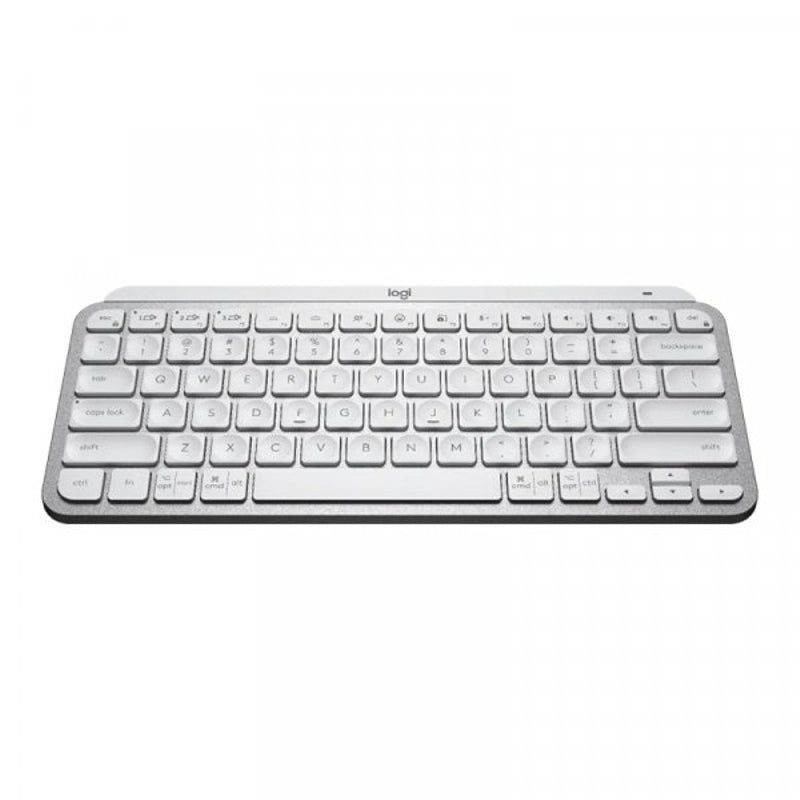 Logitech 920-010506 MX Keys Mini Wireless Illuminated Keyboard, Pale Grey