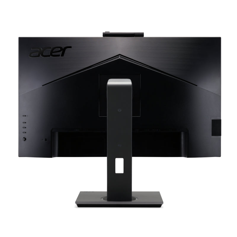 Acer B277D 27'' Monitor, Tilt Height Adjust & Swivel, 1 x VGA, HDMI, DP, USB 3.0 Hub, Webcam