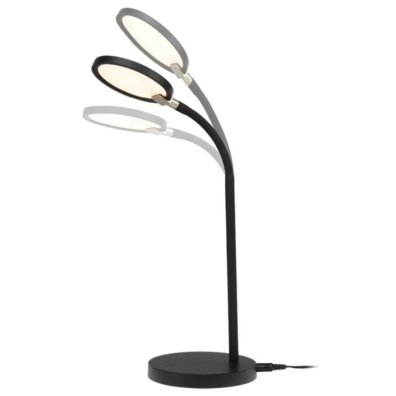 Brilliant Laine Flexible LED Task Touch Lamp - Black
