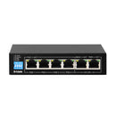 D-Link DGS-F1006P-E 6-Port 10/100/1000 Switch