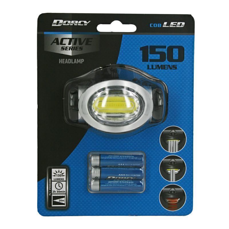 Dorcy 150 Lumens LED Headlamp