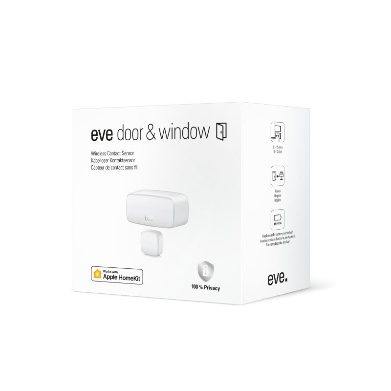 Eve Door & Window Wireless Contact Sensor - 10EBN9901