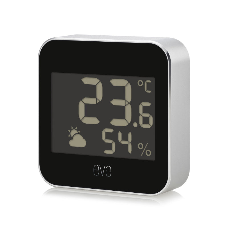 Eve Weather Temperature & Humidity Monitor /Weather Station - 10EBS9901