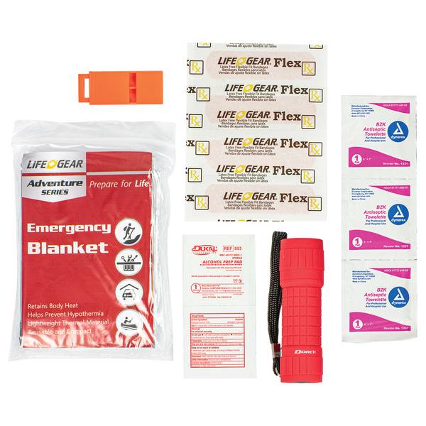 LifeGear Fast-Pack Disaster Preparation Emergency Kit 41-3909