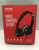 Mpower BH328A Computer Headset with Microphone, USB + 3.5mm Audio Plug